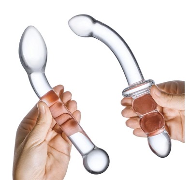 Zestaw szklanych dildo - Glas G-Spot Pleasure Set